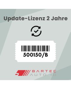 Lizenz für Softwareupdates 2 Jahre TECH300 / 350 / 500 / 600