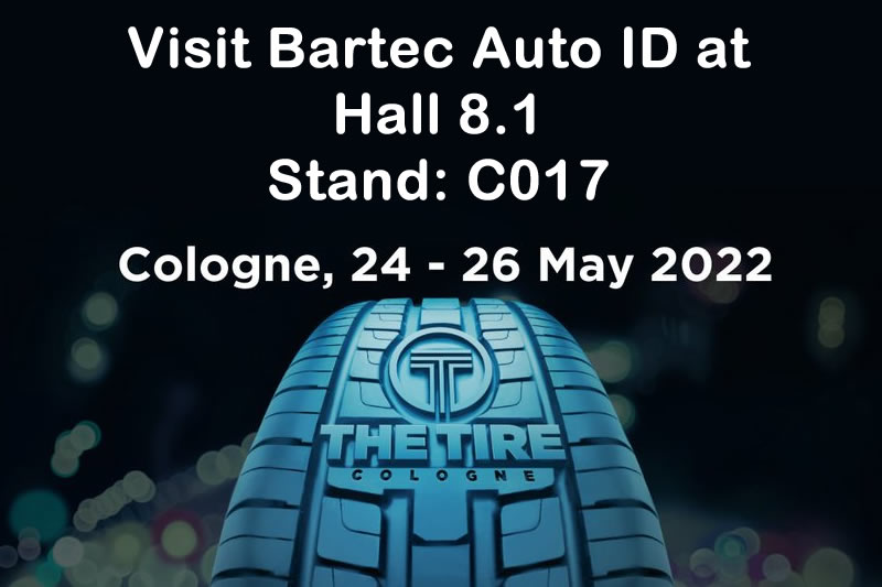 Bartec stellt im Mai 2022 auf der Tire Cologne aus
