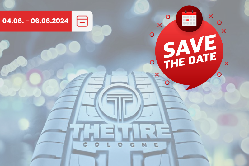 Save the date! THE TIRE Cologne 2024